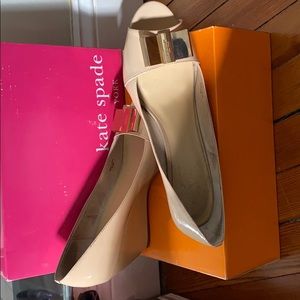 Kate Spade peep toe shoes